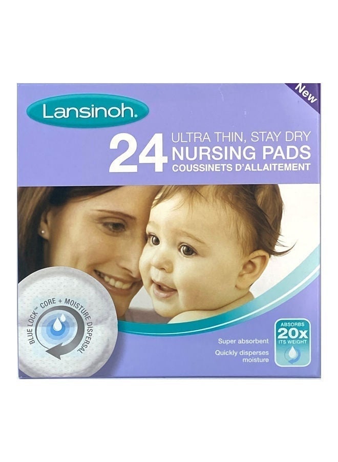 Lansinoh Ultra Thin Nursing Pads, 24 Pcs