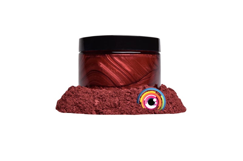 Eye Candy Pigments Premium Red Mica Powder - Rusty (25gr) - for Epoxy, Resin, Soap, Paint, Woodworking, Acrylic Pouring, Bath Bombs, Fishing Lures - DIY Arts and Crafts Additive - Image 4