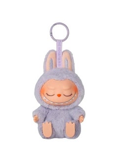 Arabest Labubu Plush Keychain - Cute Bag and Key Pendant for Modern Home Decor Stress Relief Accessory  - Image 1