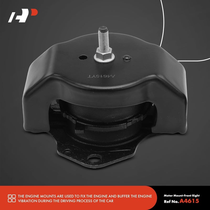 A-Premium Engine Mount Replacement for Mitsubishi Montero 2001-2006, Set of 2 - Image 5