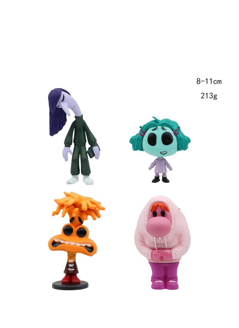 General - 4-Piece Inside Out 2 Figure Set - Image 1