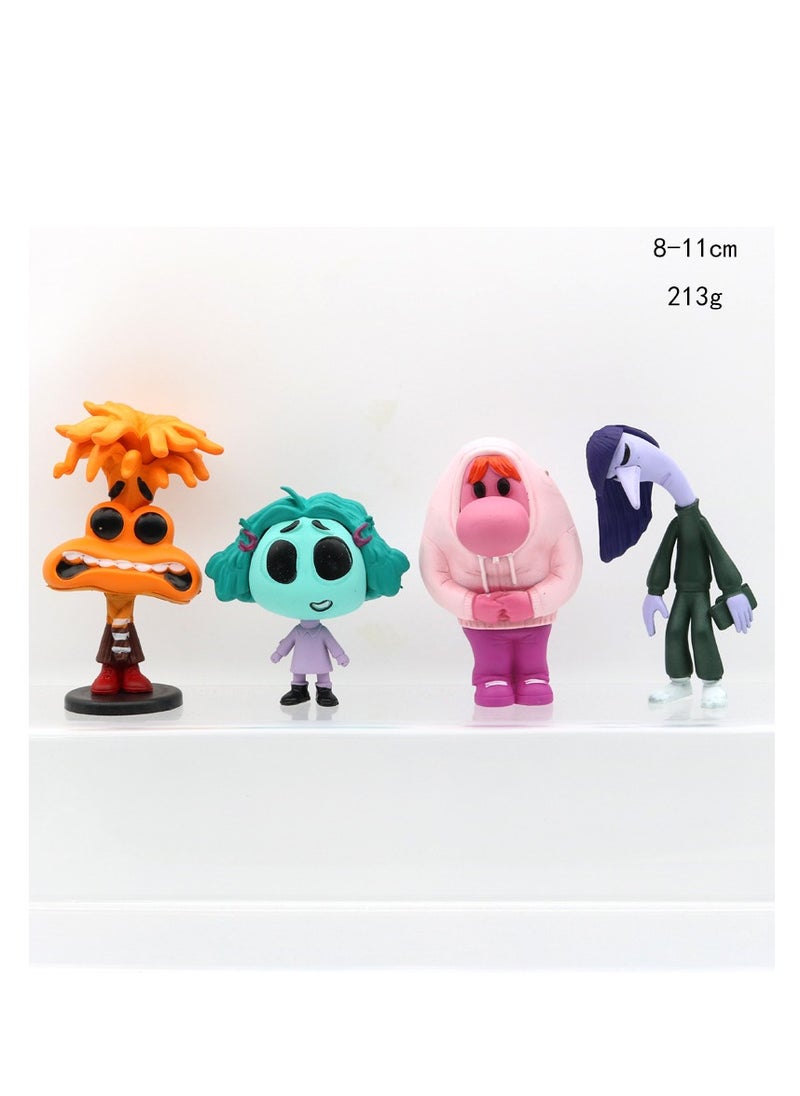 General - 4-Piece Inside Out 2 Figure Set - Image 1