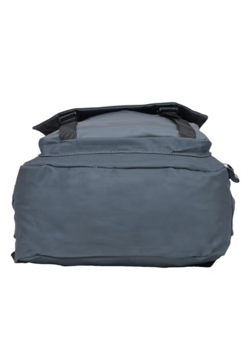 فيبتور حقيبة ظهر مقاس 17 بوصة - حقيبة ظهر للكمبيوتر المحمول للجنسين للسفر والمدرسة والعمل أنيقة ومتينة وواسعة باللون الرمادي - Image 4