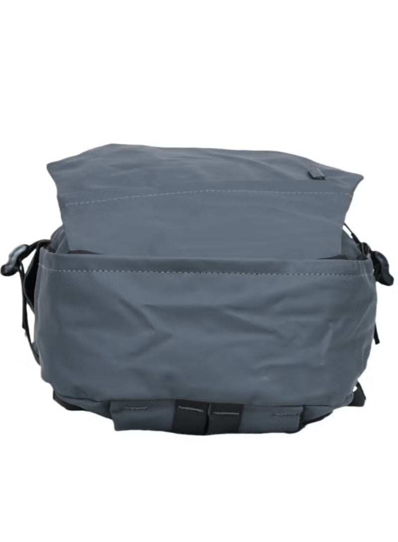 فيبتور حقيبة ظهر مقاس 17 بوصة - حقيبة ظهر للكمبيوتر المحمول للجنسين للسفر والمدرسة والعمل أنيقة ومتينة وواسعة باللون الرمادي - Image 5