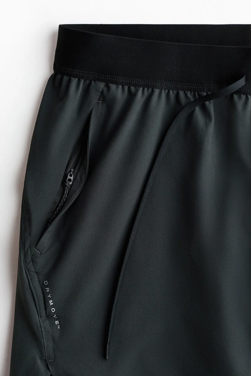 H&M  Double-layered sports shorts with DryMove™ for Men | Best Price UAE
