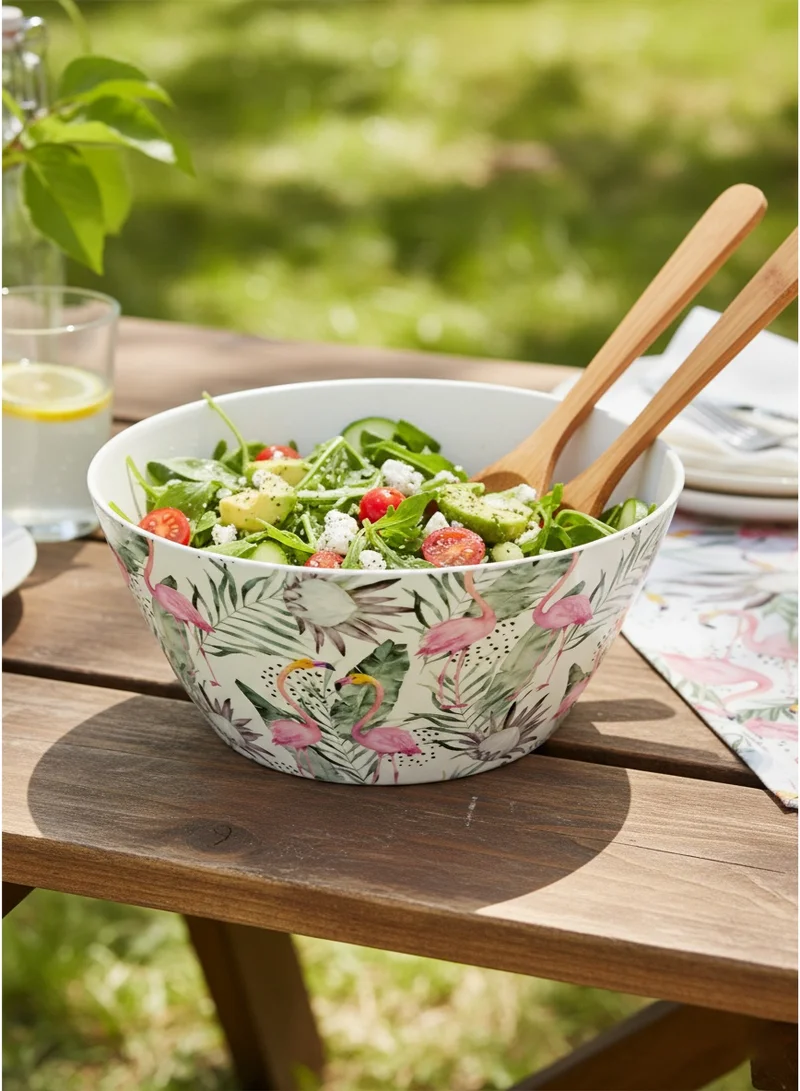 كويزين أرت وعاء فلورنس من ألياف الخيزران الصديق للبيئة - 24 سم، 2.8 لتر