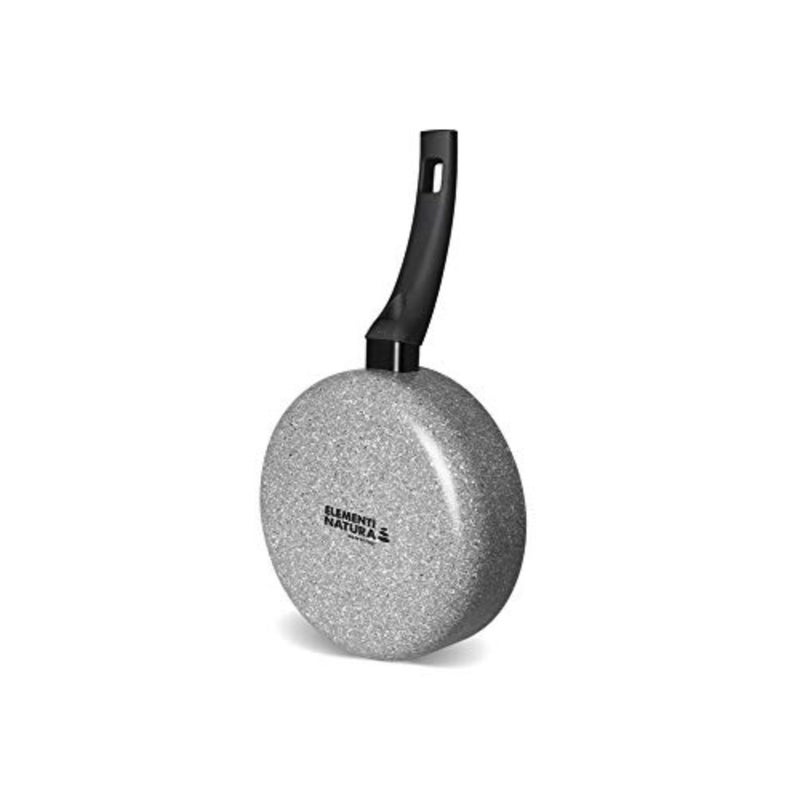 Kitchen saute pan, granite-coated, black, scratch-resistant and dishwasher safe - Image 4