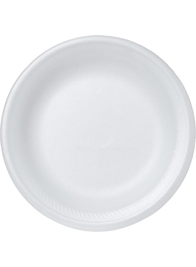 eazy pack Saqopack Disposable Foam Plate 25-Pieces Set, 10-Inch Size - Image 2