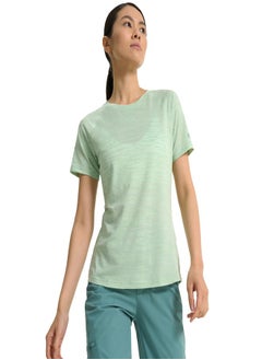 Athlex Women's T-shirt Green, Outventure, +ADD QUICKDRY Technology, Moisture-Wicking, Breathable Fabric, Durable and Comfortable for Hiking and Outdoor Activities  - Image 1