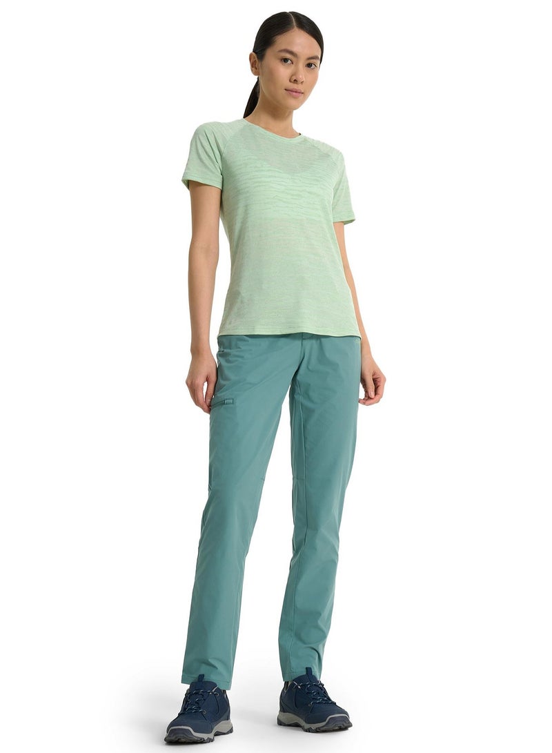 Athlex Women's T-shirt Light Grren, Outventure, +ADD QUICKDRY Technology, Moisture-Wicking, Breathable Fabric, Durable and Comfortable for Hiking and Outdoor Activities - Image 4