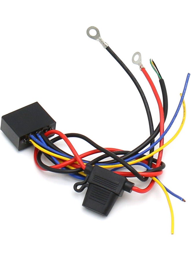 Loquat Motorcycle Handle Fog Light Switch With Fitting Tools - Image 2