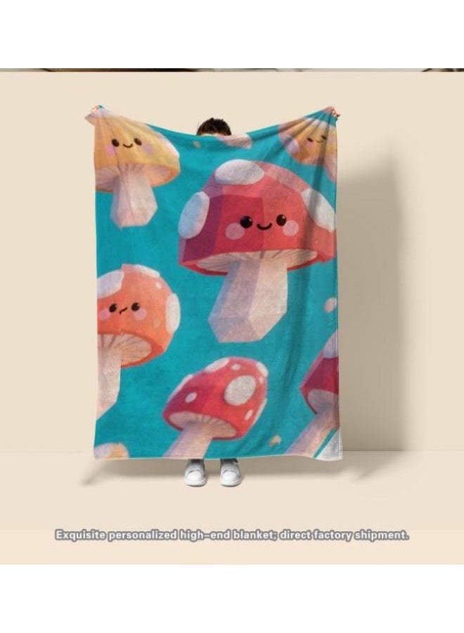 general Children's or student cartoon flannel thin blanket (warm and comfortable, suitable for sleep, games) 100cm*150cm - Image 3