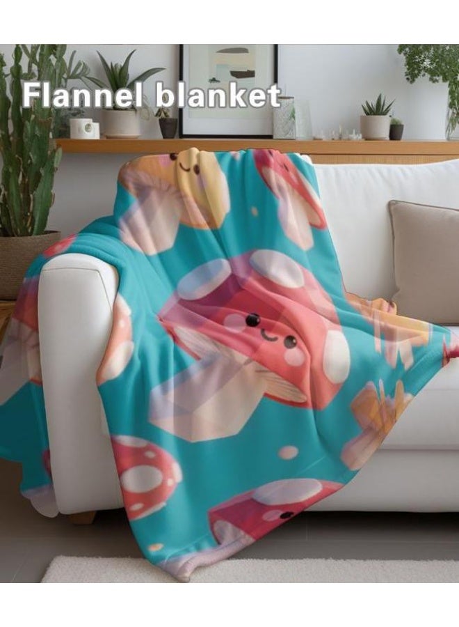 general Children's or student cartoon flannel thin blanket (warm and comfortable, suitable for sleep, games) 100cm*150cm - Image 5