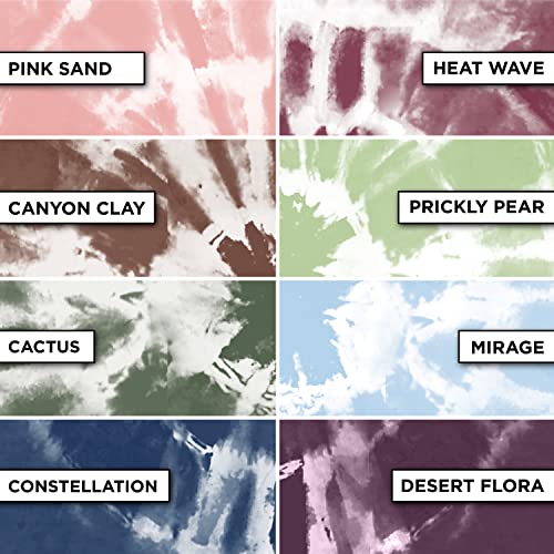 Tulip One-Step Tie-Dye Kit Desert Set, Easy for Beginner Skill Levels, 8 Easy Squeeze, Pre-Filled Bottles, Nature Inspired Wilderness Colors - Image 4