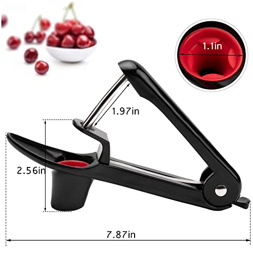 Yun River Cherry and Olive Pitter - Green, Stainless Steel, Easy to Use, Dishwasher Safe - Image 5