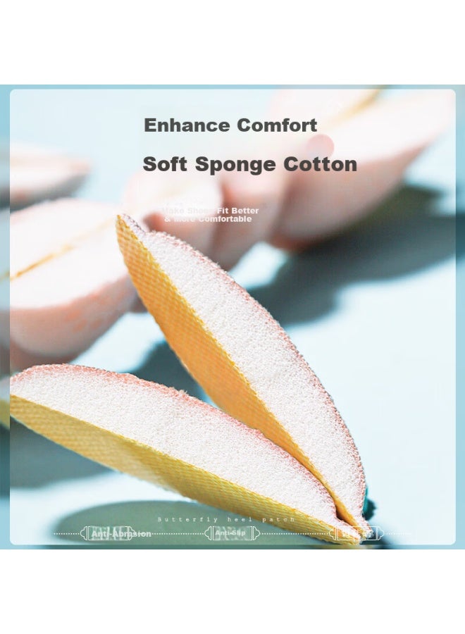 Magal Mai Gaole 3 Pairs Of Heel Cushion Anti-slip Inserts Half Size Insoles Women's Heel Protectors Anti-blister High Heel Shoe Inserts Thickened 4d Beige 6mm - Image 2