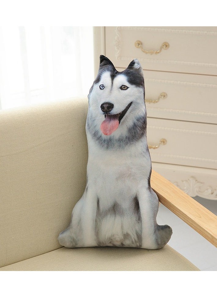 Etertoyle 3D Realistic Dog Shaped Extra Soft Throw Pillow for Home Decor 