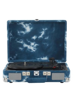 Crosley Crosley CR8005F-IN Cruiser Plus Vintage 3-Speed Bluetooth in/Out Suitcase Vinyl Record Player Turntable Indigo  - Image 1