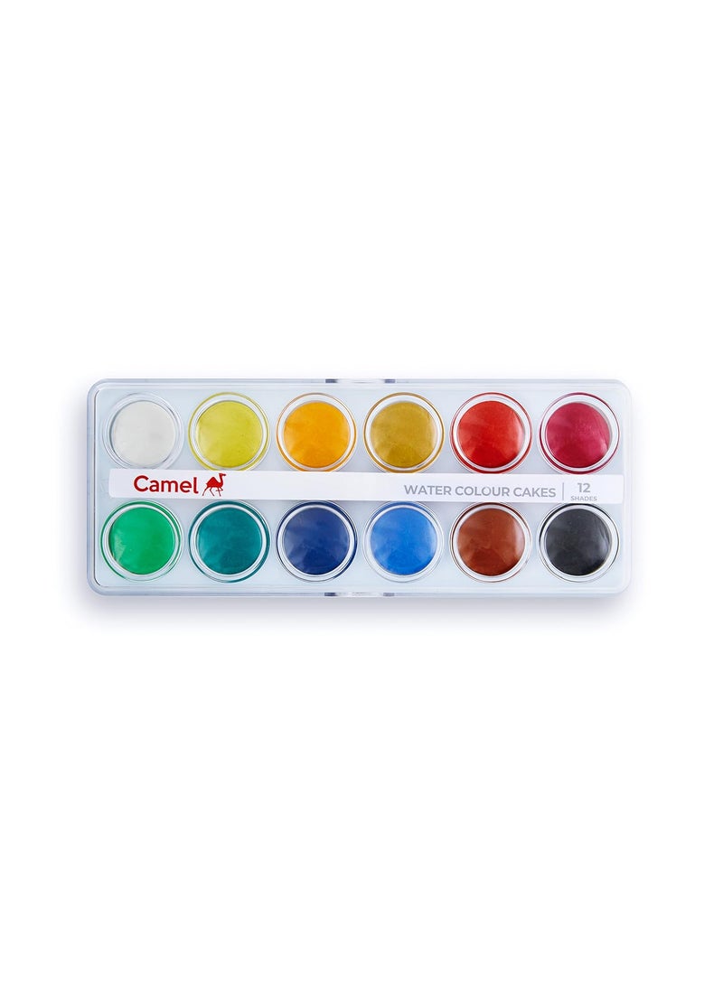 camel Camel Student Water Color Cakes - 12 Shades  - Image 1