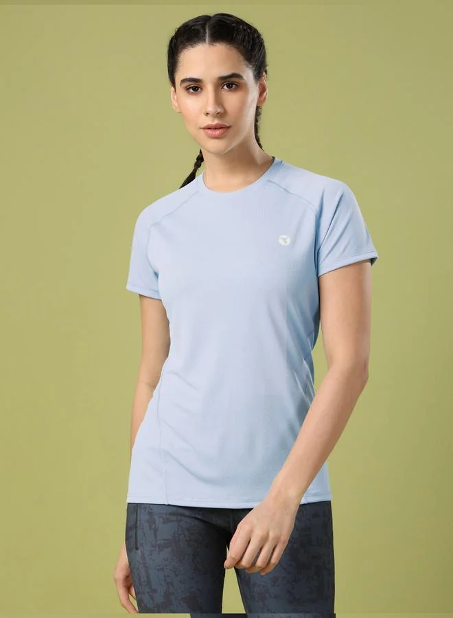 Technosport Technosport Solid Crew Neck Short Sleeve T-Shirt