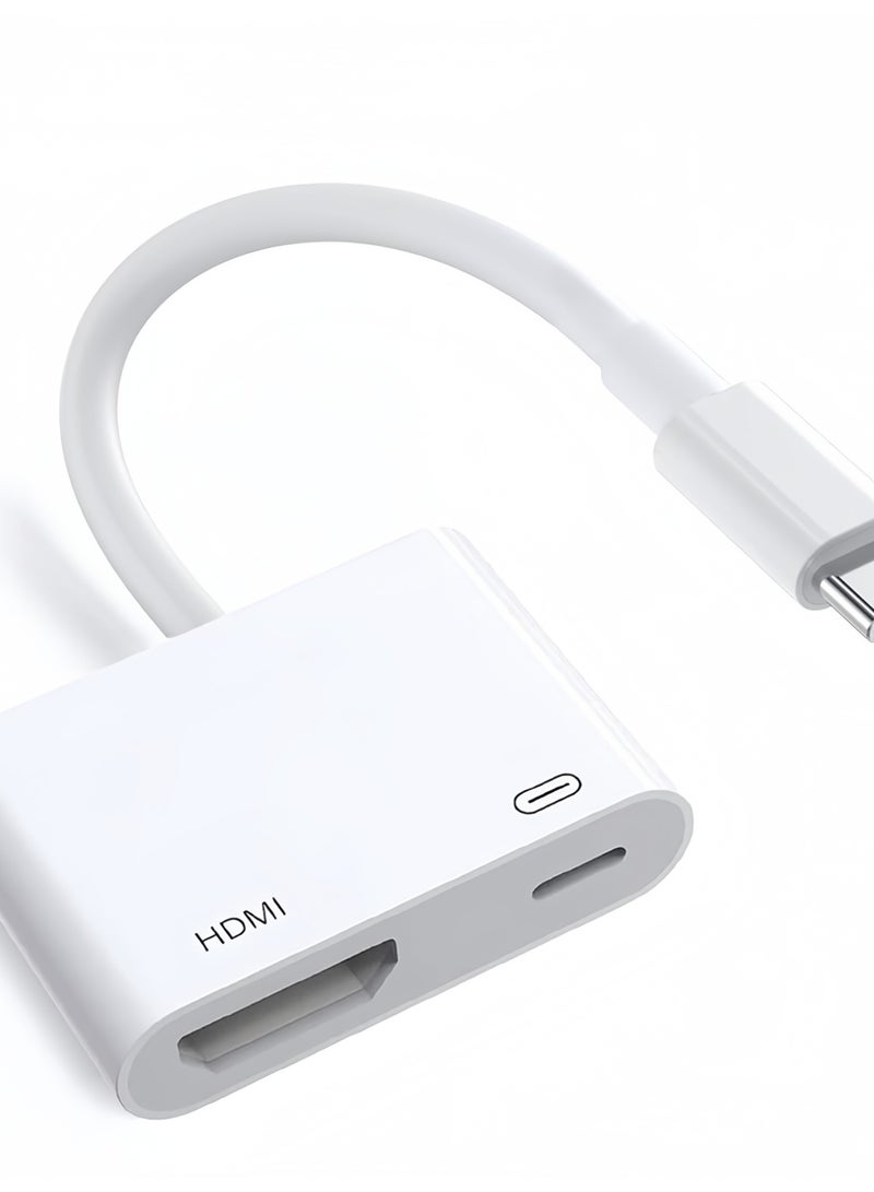 أواسيس لينك محول USB-C إلى HDMI بدقة 4K عند 60 هرتز لجهاز iPhone 15 MacBook Pro Air iPad Pro، كابل USB 3.1 من النوع C Digital AV HDMI 2.0 متوافق مع Samsung Galaxy S23/S22، Pixelbook، XPS والمزيد - Image 2