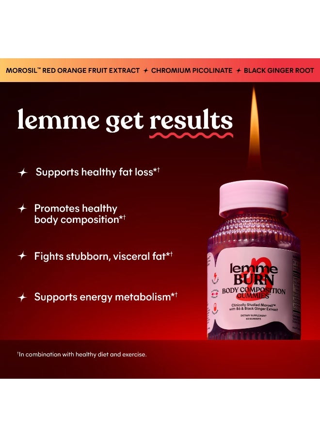Lemme Burn Gummies, Berry, 60 Gummies - Image 4