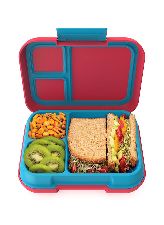Bentgo Pop Lunchbox - Flame Red/Turqooise  - Image 1
