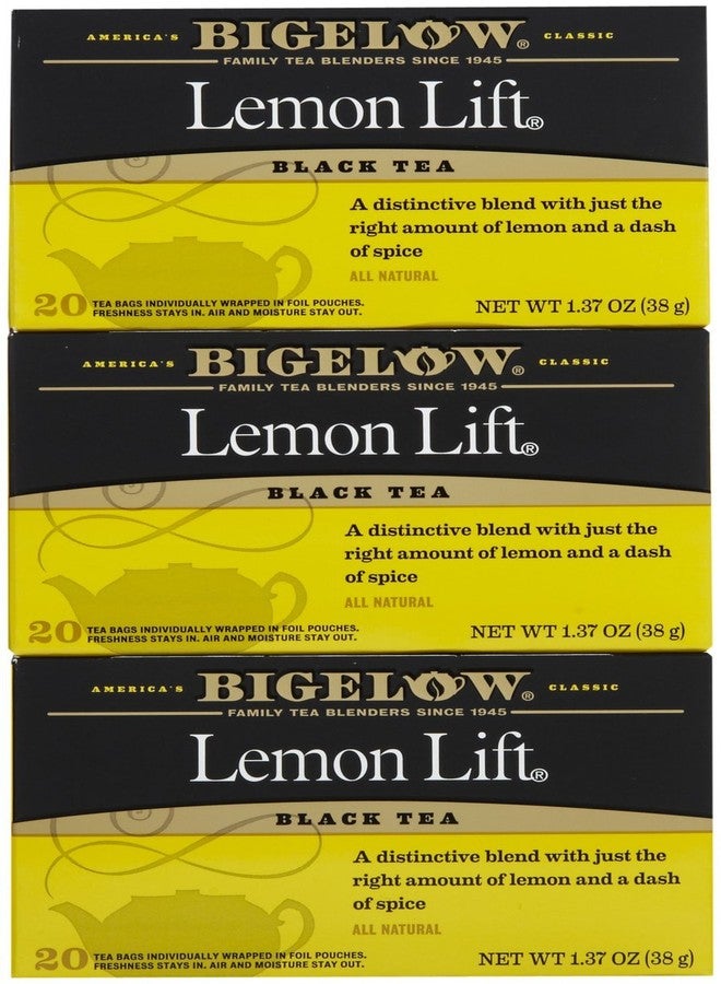 Bigelow Tea Bigelow Lemon Lift Tea Bags - 20 Count (Pack of 3) - Image 2