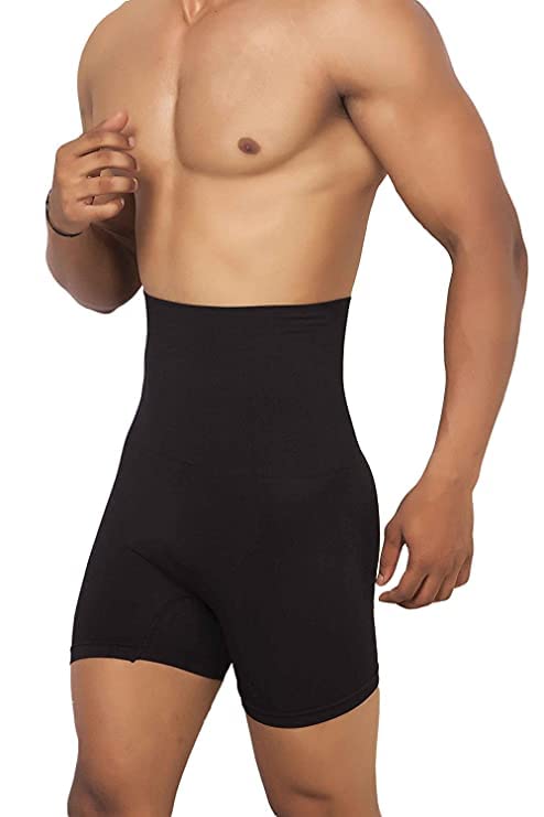 KROYWEN Men Waist Control Belt - Shaping Band | Waist Trimmer | Body Shaper Abdomen | Men Tummy Control | Men's Shapewear (Black, Free Size) - Image 2