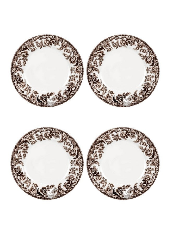 Spode Spode Delamere Salad Plate, Set of 4, 8” | Perfect for Thanksgiving and Other Special Occasions | Made in England from Fine Earthenware | Microwave and Dishwasher Safe  - Image 1