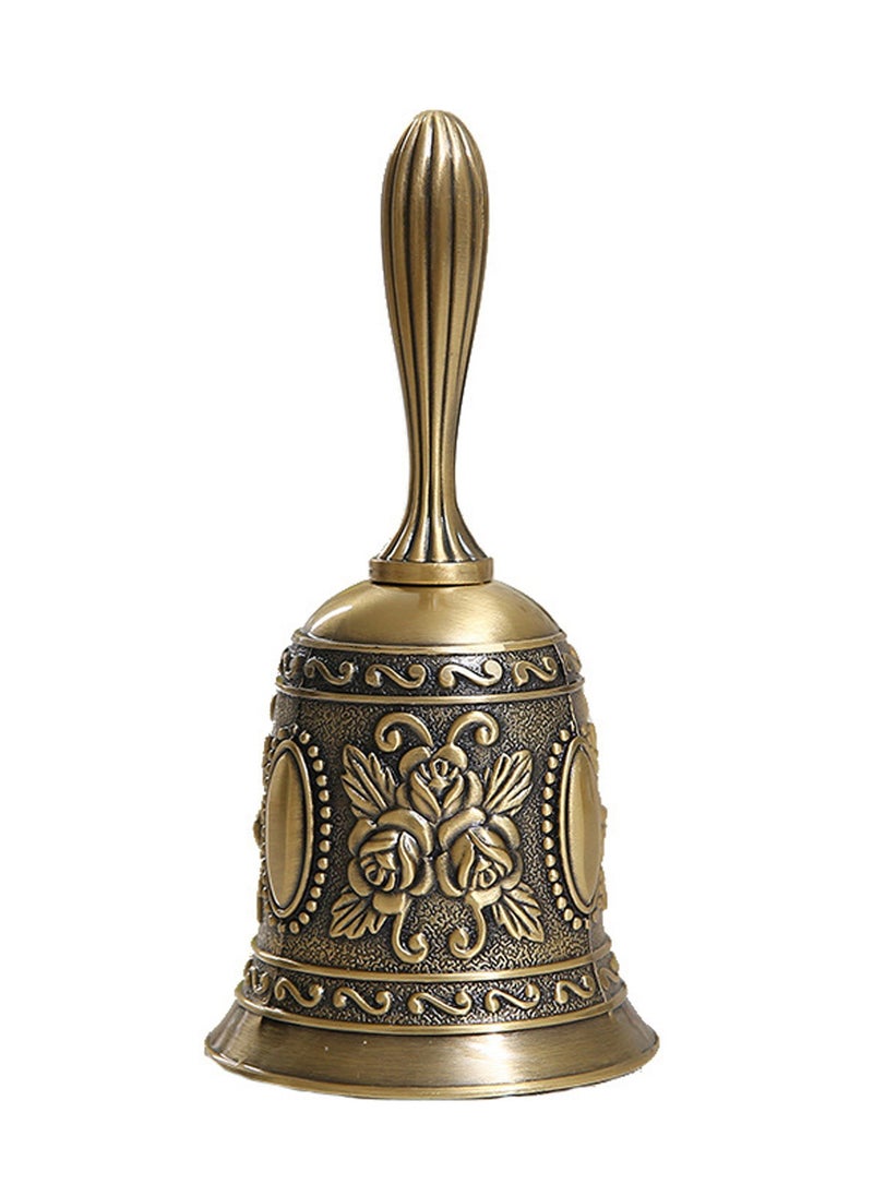 Generic Hand Bell Multi-Purpose Retro Call Bell Wedding Bell for Wedding Decoration,  Church, Classroom, Bar and Home Decoration  - Image 1