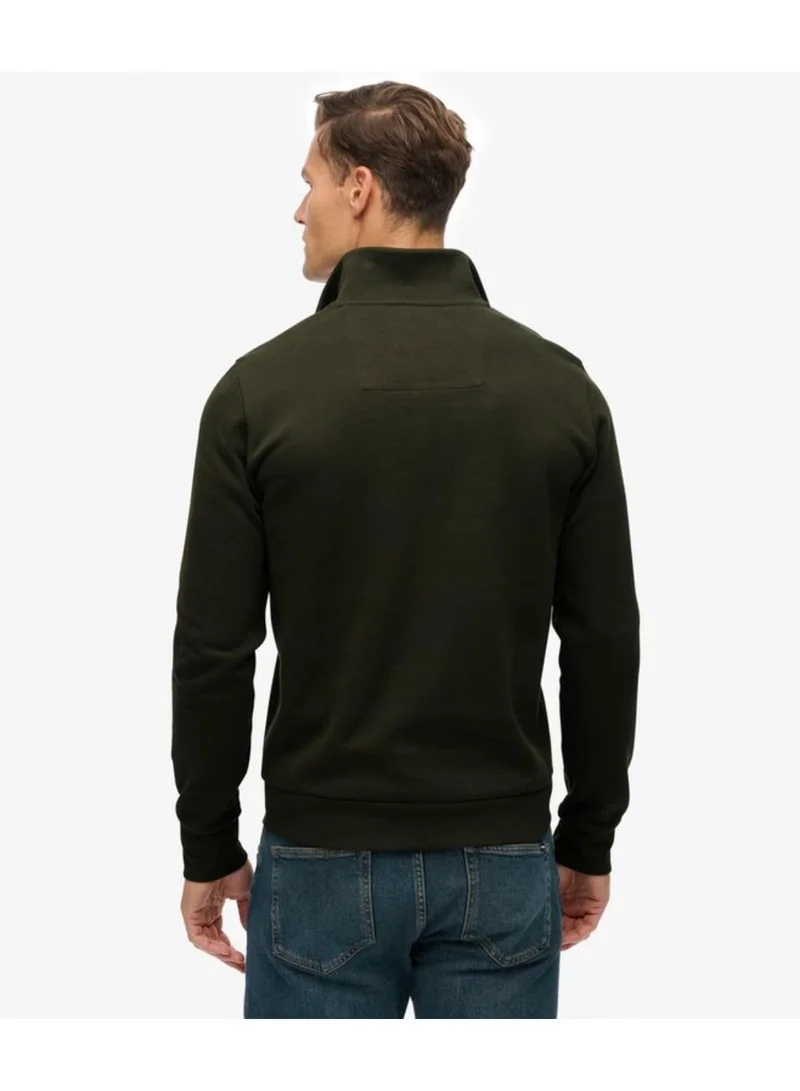 Superdry Core Pique Half Zip Sweatshirt