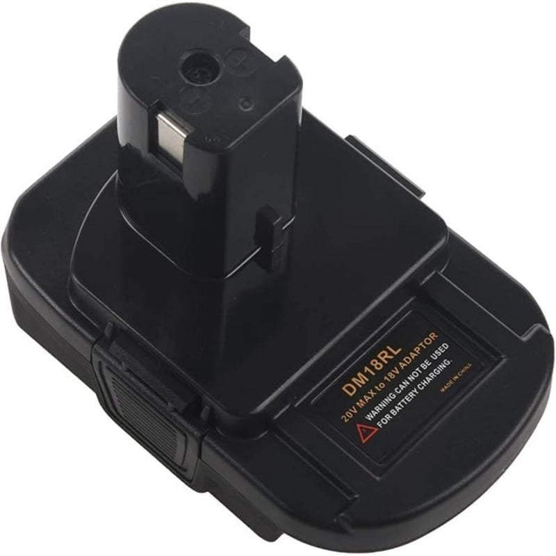 Maki Battery Adapter for Dewalt and Milwaukee 20V/18V Li-Ion Convert to Ryobi 18V P108 ABP1801 DM18RL - Image 4