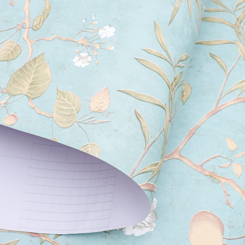 1 Roll Peel and Stick Self-Adhesive Wallpaper American Pastoral Non-Woven Wallpaper - Image 5