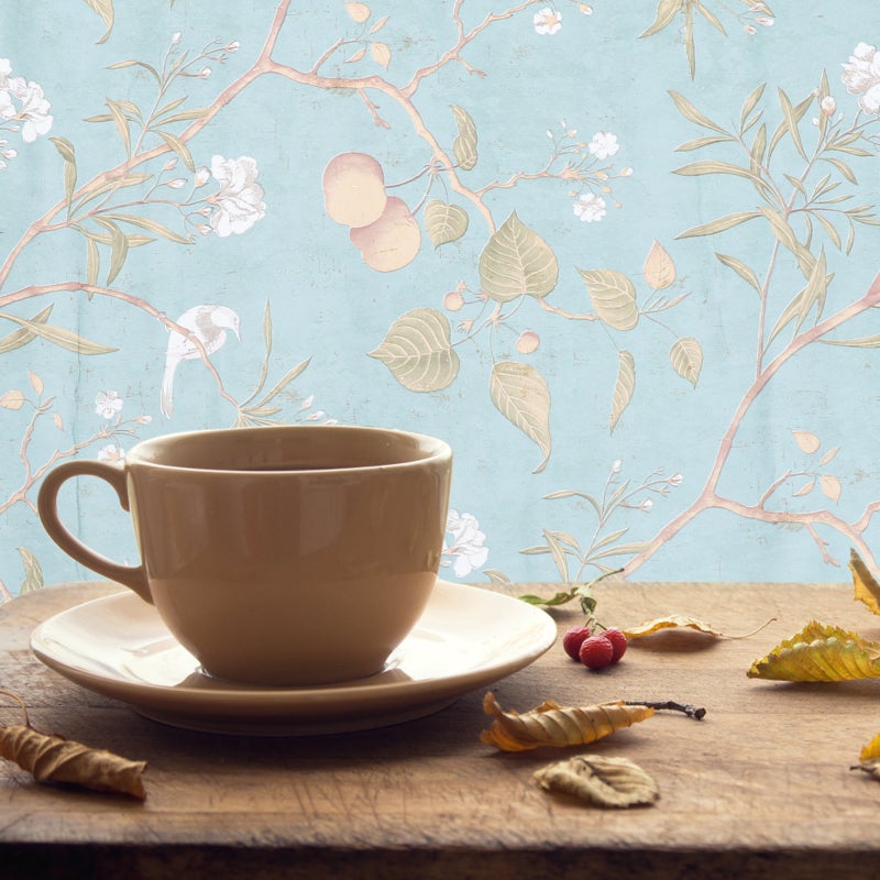 1 Roll Peel and Stick Self-Adhesive Wallpaper American Pastoral Non-Woven Wallpaper - Image 2