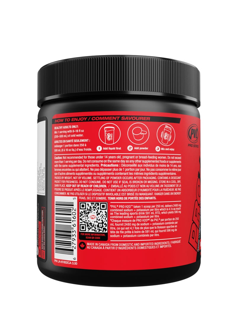 PVL Pro Series - PROH2O 255g Berry Blast - Image 3