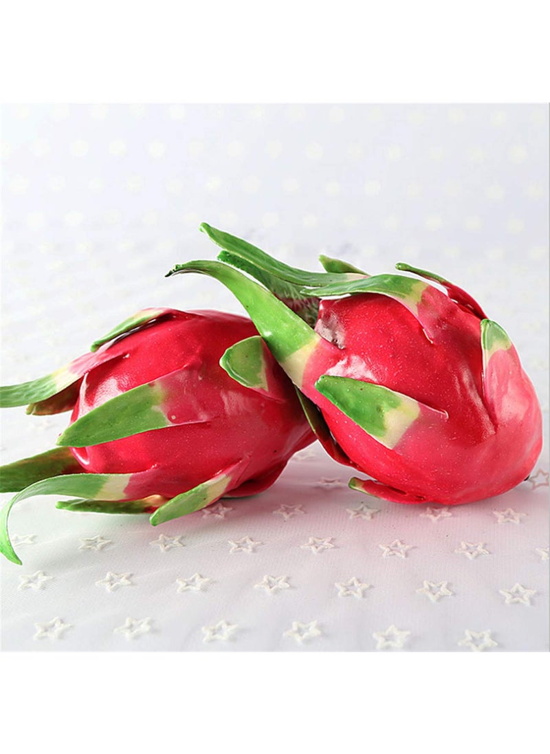 Zzooi Zzooi 1PCS Artificial Pitaya Fake Dragon Fruit Display Props  - Image 1
