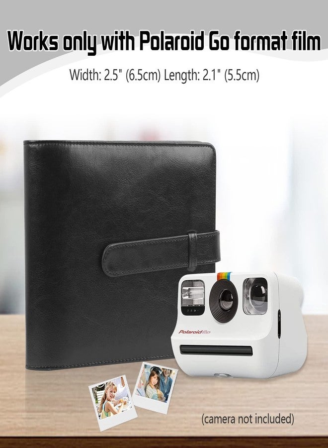 روبي تري ألبوم صور مكون من 256 صورة لكاميرا Polaroid Go Everything Box والفيلم الفوري، وكتاب ألبوم صور Polaroid Go (أسود) - Image 2
