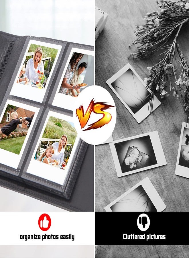 روبي تري ألبوم صور مكون من 256 صورة لكاميرا Polaroid Go Everything Box والفيلم الفوري، وكتاب ألبوم صور Polaroid Go (أسود) - Image 5