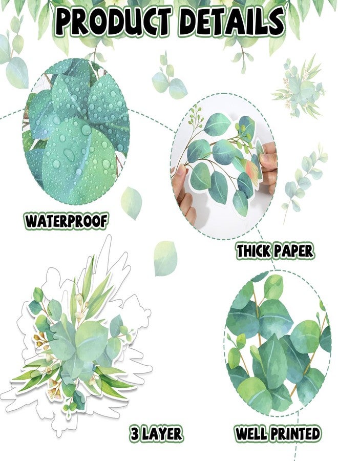 Oitnlaughter Boho Eucalyptus Reading Classroom Bulletin Decorations Set Classroom Greenery Reading Bulletin Board Border Cutout Welcome Back The Books Missed You Paper Cutouts Sets for Home Library School Supplies - Image 3