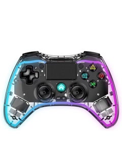 DMG Wireless Controller, 6-Axis Gyro Wireless Gamepad Controller, RGB Breathing Light, Asymmetric Vibration Motor, Stereo Headset Jack Wireless Game Controller, Compatible with Switch, PC, PS4, etc