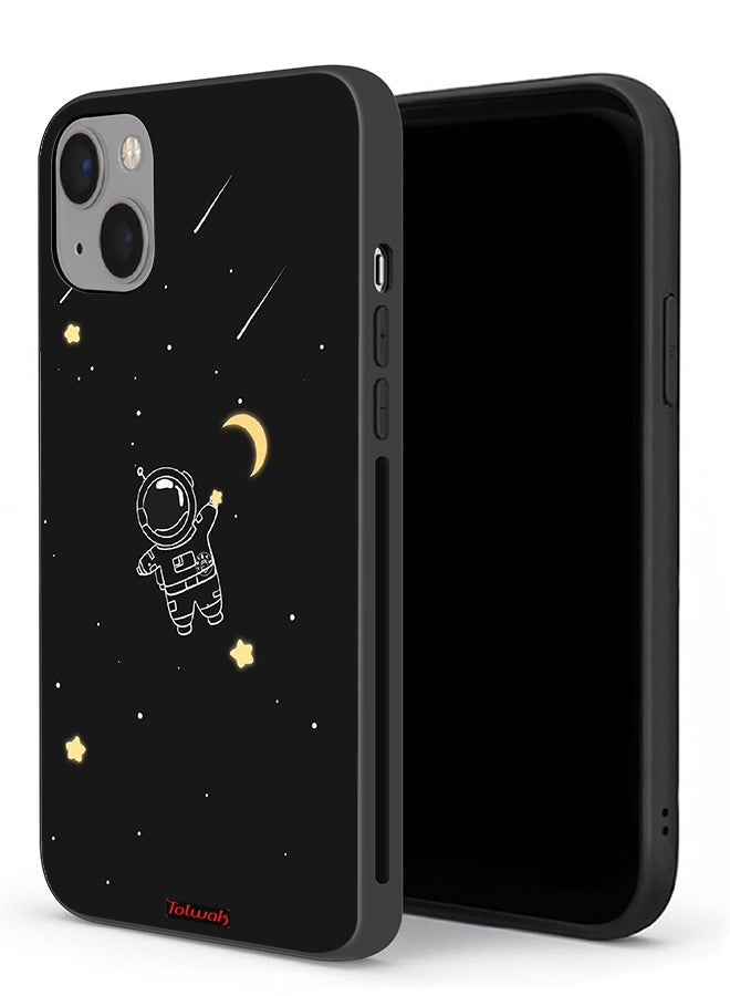 Tolwak Apple iPhone 13 Protective Case Astronaut Art Clip - Image 1
