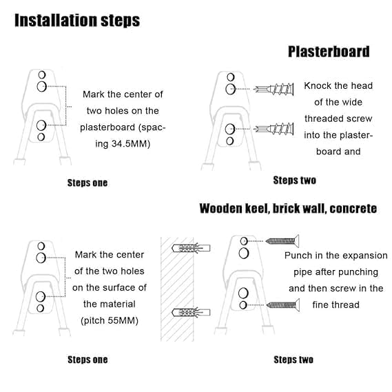 Bindex Garage Storage Utility HooksGarage Garden Tool OrganizerSteel Wall Mount Hooks Garden Small U Hooks 4 - Image 4