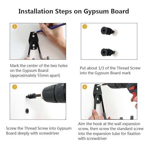 Bindex Garage Storage Utility HooksGarage Garden Tool OrganizerSteel Wall Mount Hooks Garden Small U Hooks 4 - Image 5