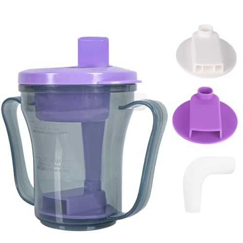 Ehucon Dysphagia Cups for Swallowing People, Provale Cup 5CC or 10CC of Liquid Each Time for Prevent Chocking - Image 1