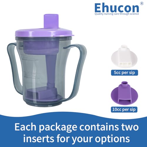 Ehucon Dysphagia Cups for Swallowing People, Provale Cup 5CC or 10CC of Liquid Each Time for Prevent Chocking - Image 5