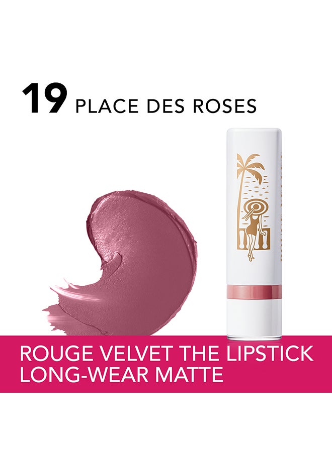 BOURJOIS PARIS Rouge Velvet The Lipstick 19 Place Des Roses​​​​​  - Image 2