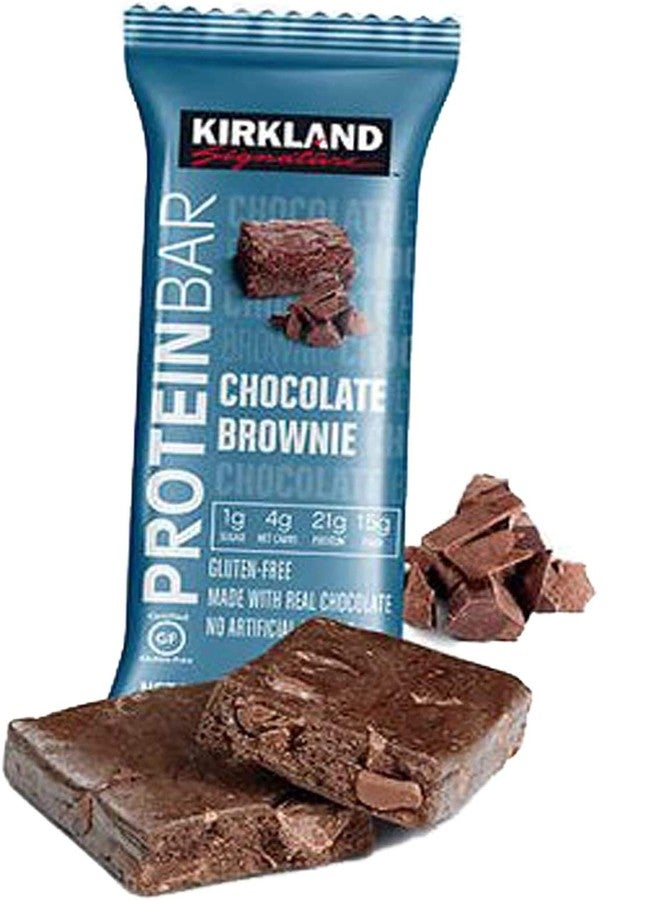 Kirkland Signature Protein Bars Chocolate Brownie 2.12 oz, 20-count - Image 1