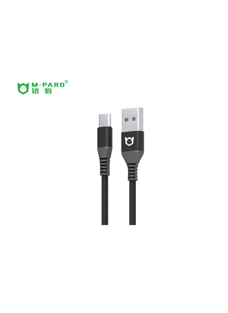 M-PARD USB to Type-c Cable, Car Carplay Cable USB A to Type C Cable Fast Charging Braided USB C Cord Compatible with iPhone 16/16 Plus/16 Pro/15, Samsung Galaxy S24/S23, Pixel 8/7, 4FT