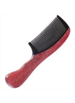 100% Handmade Natural Violet Sandalwood With Buffalo Horn Hair Combs - Anti-Static Sandalwood Scent Natural Hair Detangler Wooden Combs (Fine Tooth) - pzsku/ZFDE401541CC3DE69FB60Z/45/_/1679040827/8fdabe7b-3e34-455b-8d7d-0ffd480aaafc